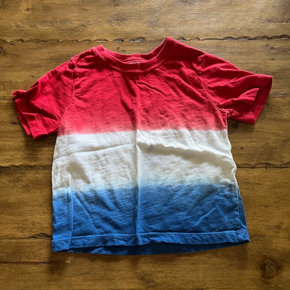 Hanna Andersson red, white, and blue shirt size 3